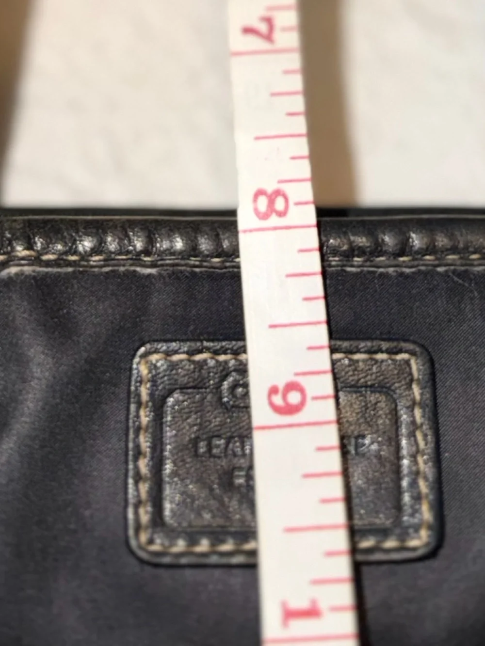 Coach Black Hampton Tote, good condition, lots of space❤️❤️ - Picture 12 of 14